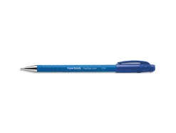 Stylo-bille paper mate flexgrip ultra cap pointe moyenne 1mm clip pratique coloris bleu
