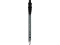 Stylo-bille paper mate flexgrip ultra écriture moyenne 0.7mm encre douce corps strié anti-glisse rétractable noir