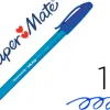 Stylo-bille paper mate inkjoy 100 cap écriture fine bleu