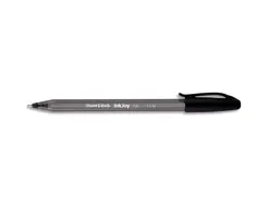 Stylo-bille paper mate inkjoy 100 écriture moyenne 0.7mm ultra douce corps triangulaire résiste bavures coloris noir