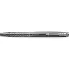 Stylo-bille parker jotter world paris retractable clip corps gris metallise pointe moyenne encre bleue coffret