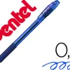 Stylo-bille pentel feel- it écriture moyenne pointe 0.7mm encre coloris bleu