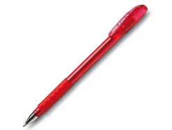 Stylo-bille pentel feel-it écriture moyenne pointe 0.7mm encre coloris rouge