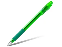 Stylo-bille pentel feel-it écriture moyenne pointe 0.7mm encre coloris vert