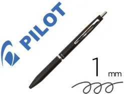 Stylo-bille pilot acro 1000 retractable pointe moyenne 1mm encre noire rechargeable coloris noir avec coffret