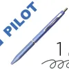 Stylo-bille pilot acro 1000 retractable pointe moyenne 1mm encre noire rechargeable coloris bleu clair avec coffret