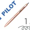 Stylo-bille pilot acro 1000 retractable pointe moyenne 1mm encre noire rechargeable coloris rose avec coffret