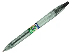 Stylo-bille pilot b2p ecoball begreen retractable rechargeable. pointe moyenne. coloris noir 621581