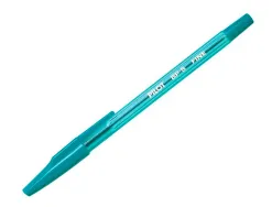 Stylo-bille pilot bp-s écriture fine 0.3mm encre douce pointe indéformable rechargeable corps translucide coloris vert