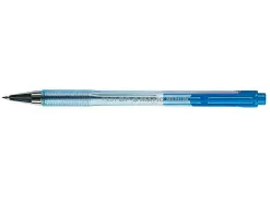 Stylo-bille pilot bp-s matic écriture fine 0.3mm 800m encre classique rétractable corps translucide rechargeable bleu