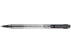 Stylo-bille pilot bp-s matic écriture fine 0.3mm 800m encre classique rétractable corps translucide rechargeable noir