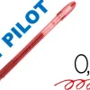 Stylo-bille pilot g1 7 écriture moyenne 0.5mm encre gel corps translucide couleur dense rouge