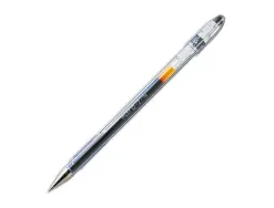 Stylo-bille pilot g1 5 écriture fine 0.3mm encre gel rechargeable corps translucide coloris noir