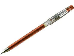 Stylo-bille pilot g-tec-c4 pointe hi-tec écriture extra fine 0.2mm encre gel corps translucide rouge
