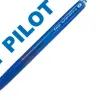 Stylo-bille pilot super grip g rétractable pointe fine coloris bleu