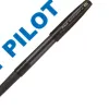 Stylo-bille pilot super grip g cap pointe moyenne coloris noir