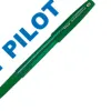 Stylo-bille pilot super grip g cap pointe moyenne coloris vert
