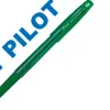 Stylo-bille pilot super grip g cap pointe fine coloris vert