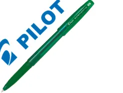 Stylo-bille pilot super grip g cap pointe fine coloris vert
