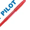 Stylo-bille pilot super grip g cap pointe extra large coloris rouge