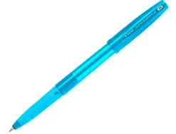 Stylo-bille pilot super grip g neon capuchon pointe moyenne bille ultra-resistante corps et