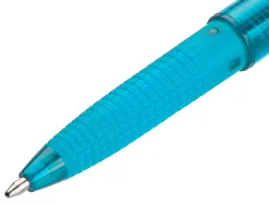 Stylo-bille pilot super grip g neon capuchon pointe moyenne bille ultra-resistante corps et