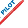 Stylo-bille pilot super grip g cap pointe moyenne coloris rouge