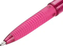 Stylo-bille pilot super grip g neon capuchon pointe moyenne bille ultra-resistante corps et