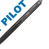 Stylo-bille pilot super grip g rétractable pointe fine coloris noir