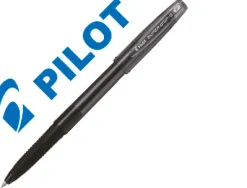 Stylo-bille pilot super grip g cap pointe fine coloris noir
