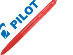 Stylo-bille pilot super grip g rétractable pointe extra large coloris rouge