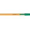 Stylo-bille q-connect écriture fine 0.3mm encre classique bille indéformable capuchon encre couleur vert