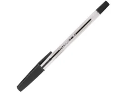Stylo-bille q-connect écriture moyenne 0.7mm encre classique bille indéformable capuchon couleur encre noir
