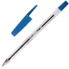 Stylo-bille q-connect écriture moyenne 0.7mm encre classique bille indéformable capuchon couleur encre bleu