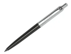 Stylo-bille q-connect premium metallique retractable grip pointe 1mm coloris noir