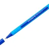 Stylo-bille schneider slider edge pointe moyenne coloris bleu