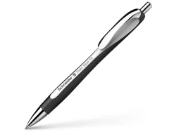 Stylo-bille schneider slider rave xb black edition viscoglide trait extra large encre bleue coloris