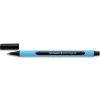 Stylo-bille schneider slider edge écriture large 1mm corps triangulaire caoutchouc viscoglide noir