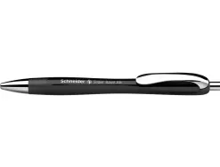 Stylo-bille schneider slider rave xb black edition viscoglide trait extra large encre bleue coloris noir