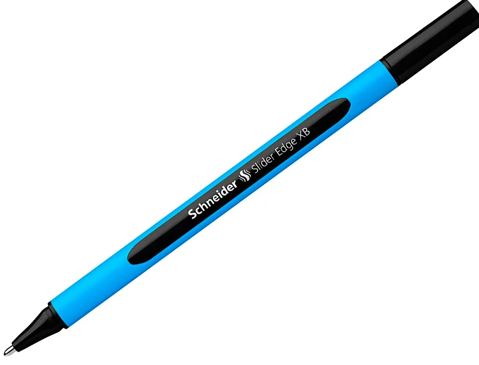 Stylo-bille schneider slider edge pointe moyenne coloris noir