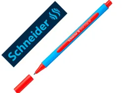 Stylo-bille schneider slider edge pointe moyenne coloris rouge