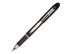 Stylo-bille uniball jetstream écriture moyenne 0.5mm encre gel grip antiglisse encre ultra fluide rechargeable noir