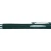 Stylo-bille uniball jetstream rt écriture moyenne 0.8mm encre gel rétractable grip antiglisse agrafe métal coloris noir