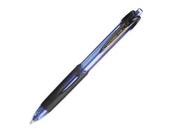 Stylo-bille uniball powertank rétractable écriture moyenne encre coloris bleu