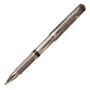 Stylo-bille uniball signo broad écriture large 0.8mm pointe 1mm grip caoutchouc encre gel résistant eau lumière argent