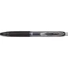 Stylo-bille uniball signo 207 écriture moyenne 0.5mm rétractable encre gel double bille séchage immédiat coloris noir
