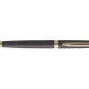 Stylo-bille waterman hemisphere metallic retractable clip pointe moyenne encre bleue coloris