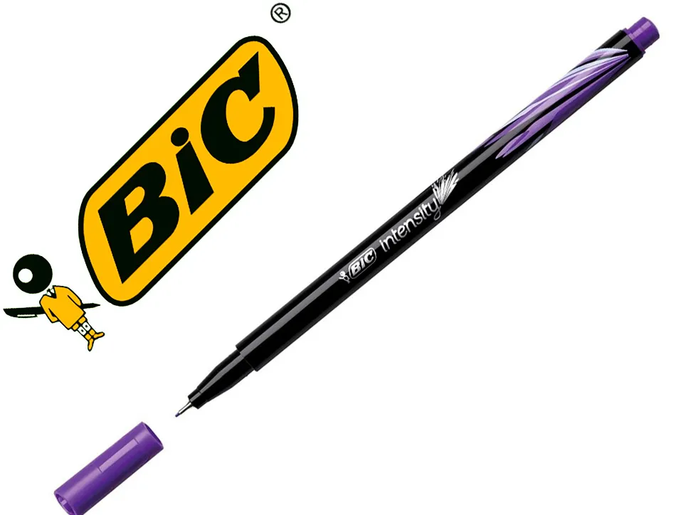 Stylo-feutre bic intensity pointe fine violet