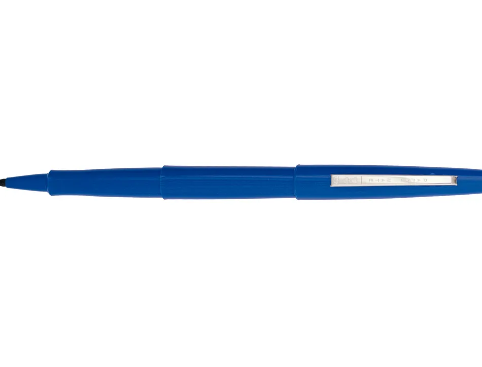 Stylo-feutre paper mate flair original pointe moyenne 1mm longue durée de vie coloris bleu
