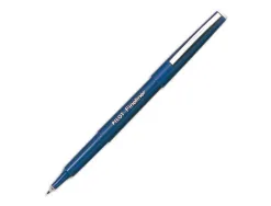 Stylo-feutre pilot fineliner écriture fine 0.3mm pointe polyacétate baguée encre liquide permet copies carbone bleu
